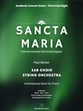 Sancta Maria SAB choral sheet music cover